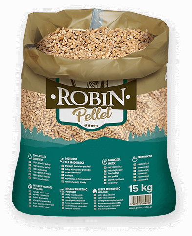 worek pelletu opałowego Robin do kupienia w Nysie lub sklepie internetowym